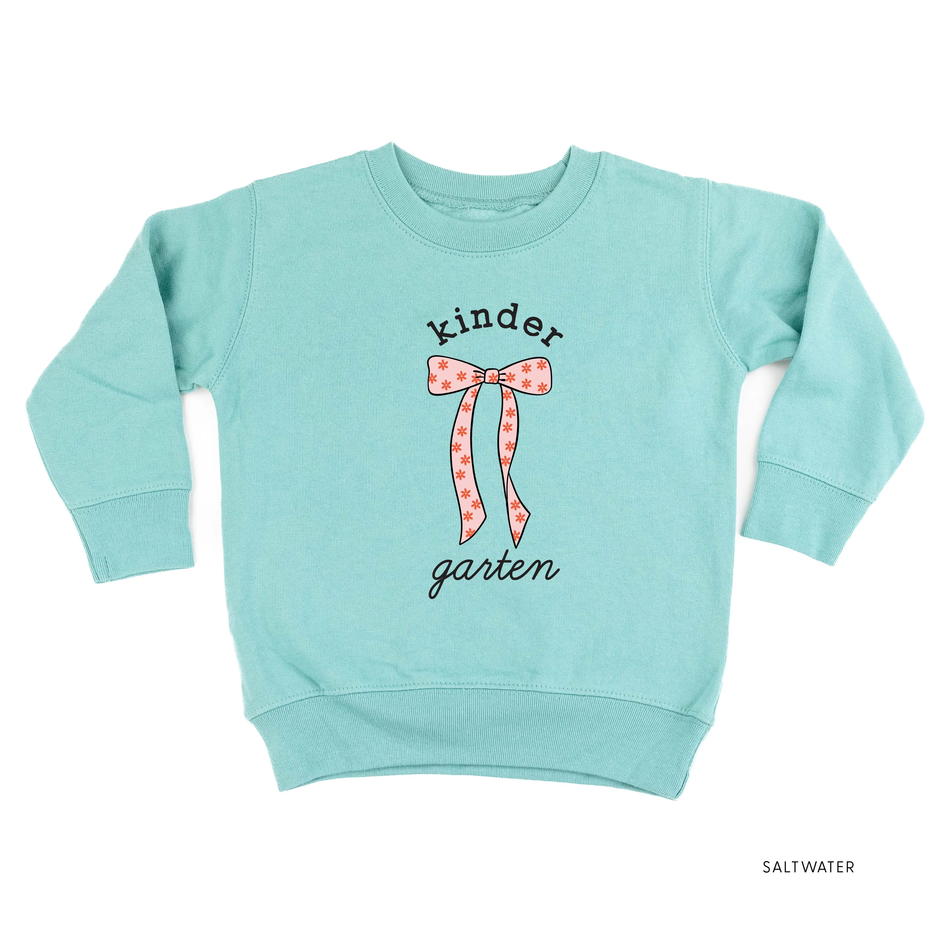 Back to School Bows - KINDERGARTEN - Child Sweater