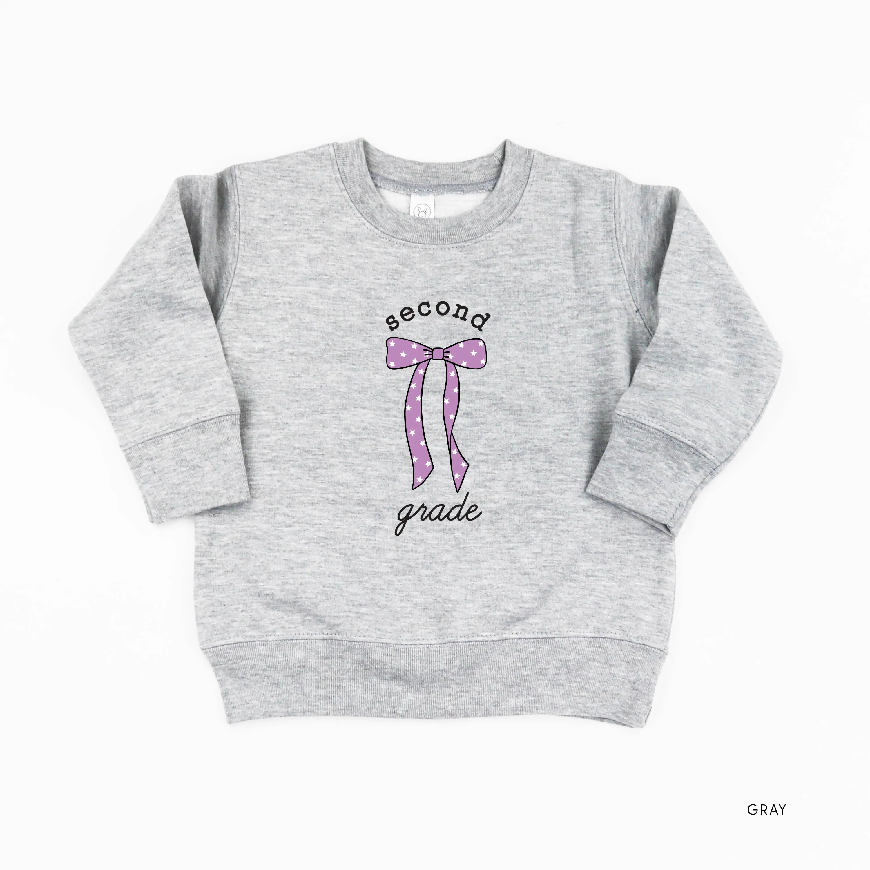 Back to School Bows - SECOND GRADE - Child Sweater