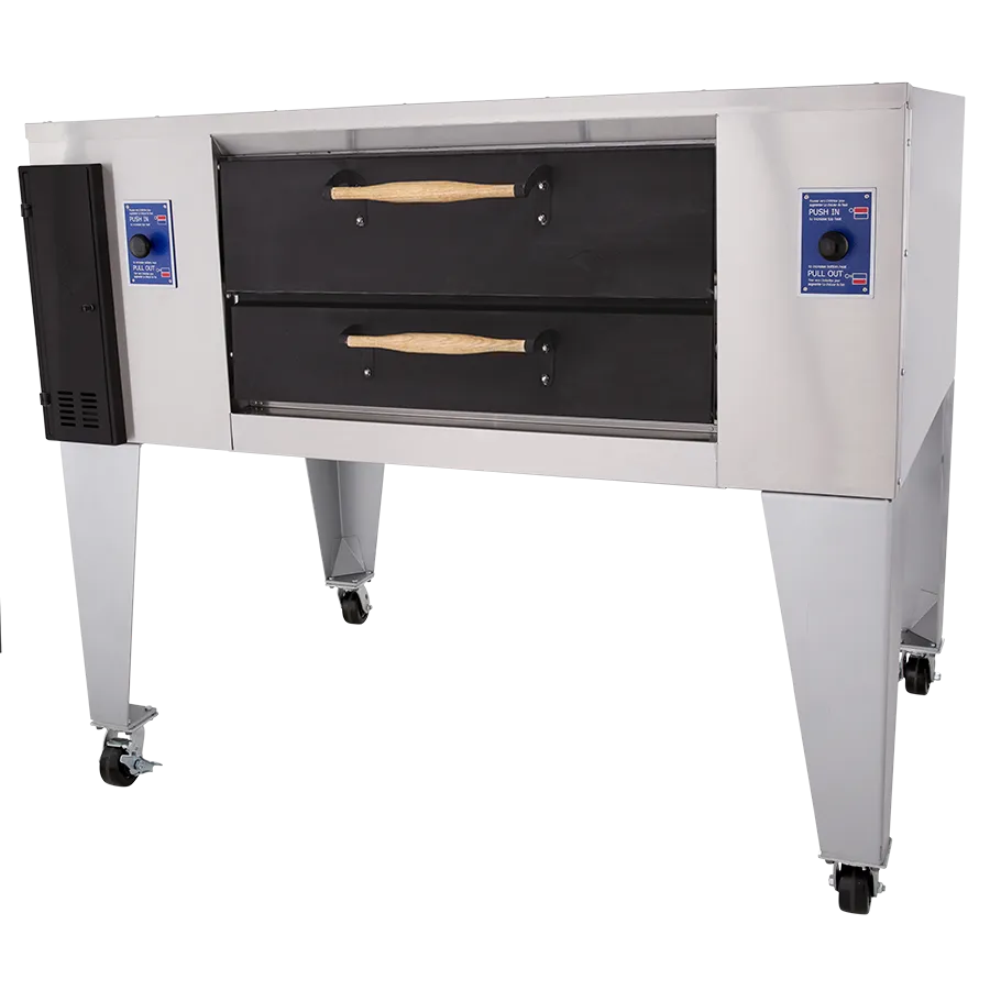 Bakers Pride DS-805-DSP Super Deck Single Deck Gas Pizza Oven