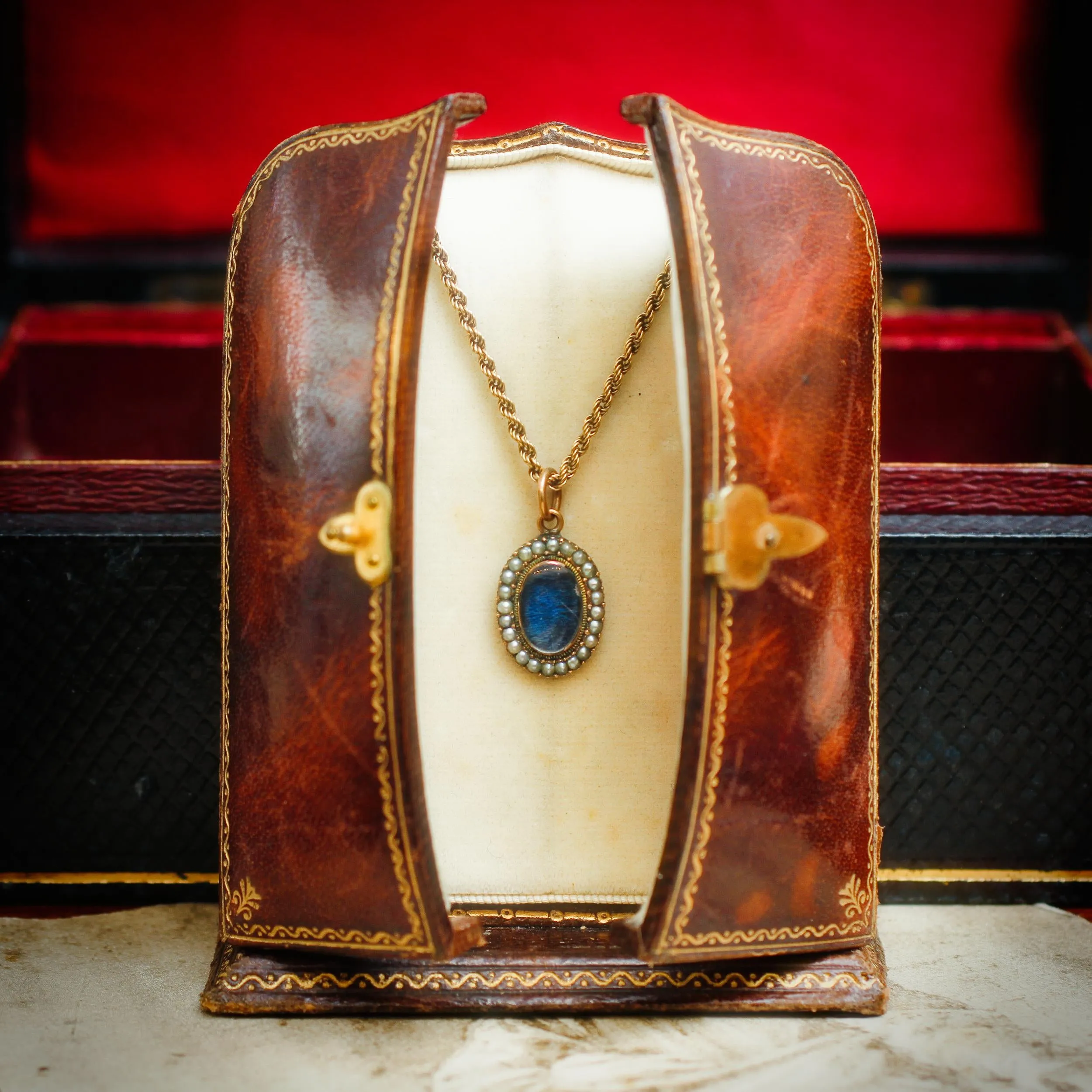 Beloved Antique Victorian Seed Pearl Pendant