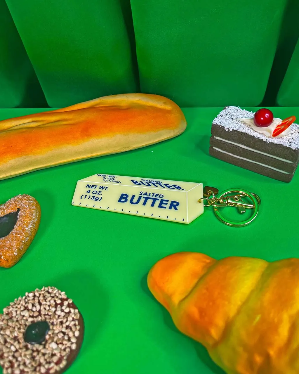 Butter Keychain