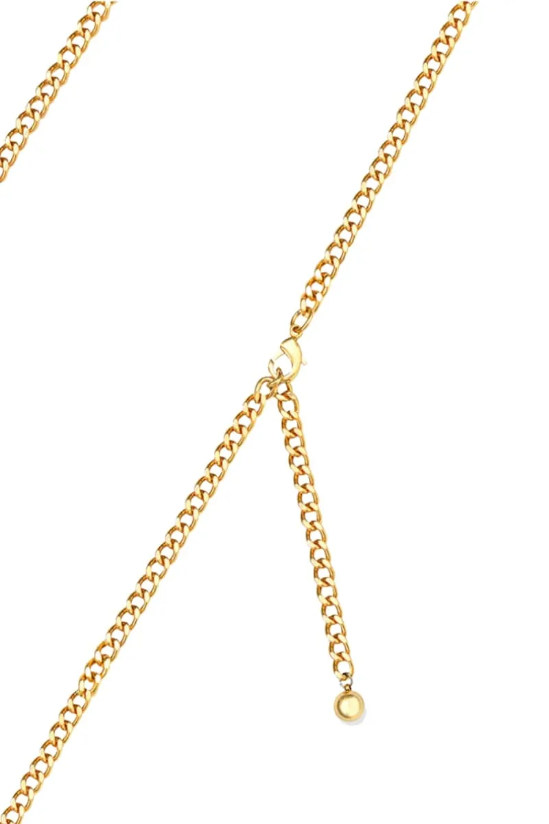 Butter Yellow Building Chain Wallet
