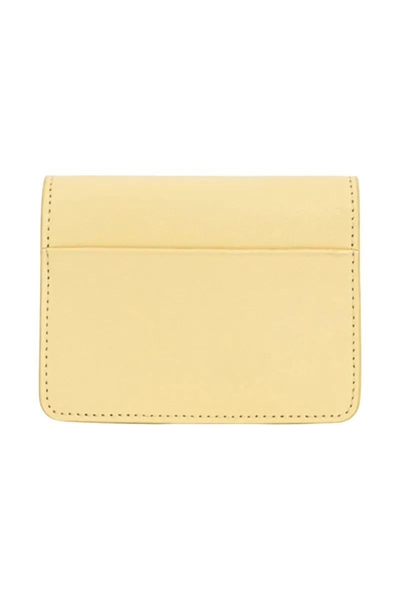 Butter Yellow Building Chain Wallet