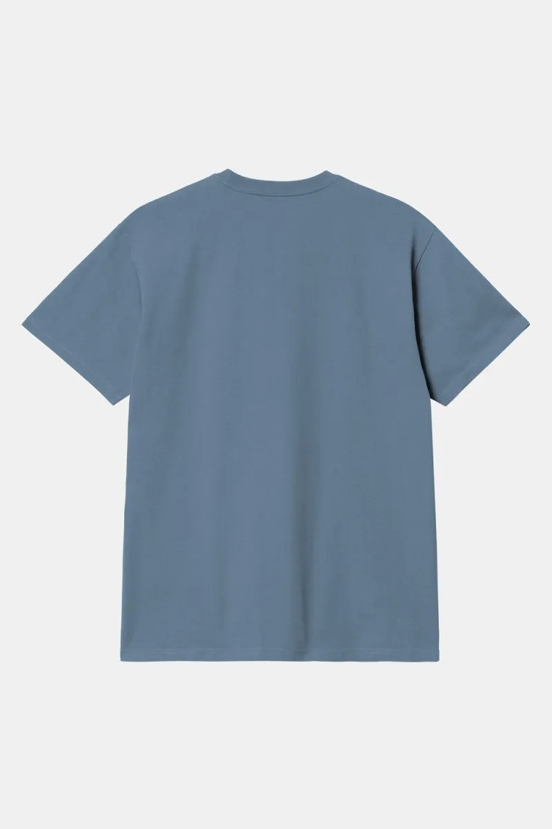 Carhartt WIP Short Sleeve Chase T-Shirt (Positano/Gold)