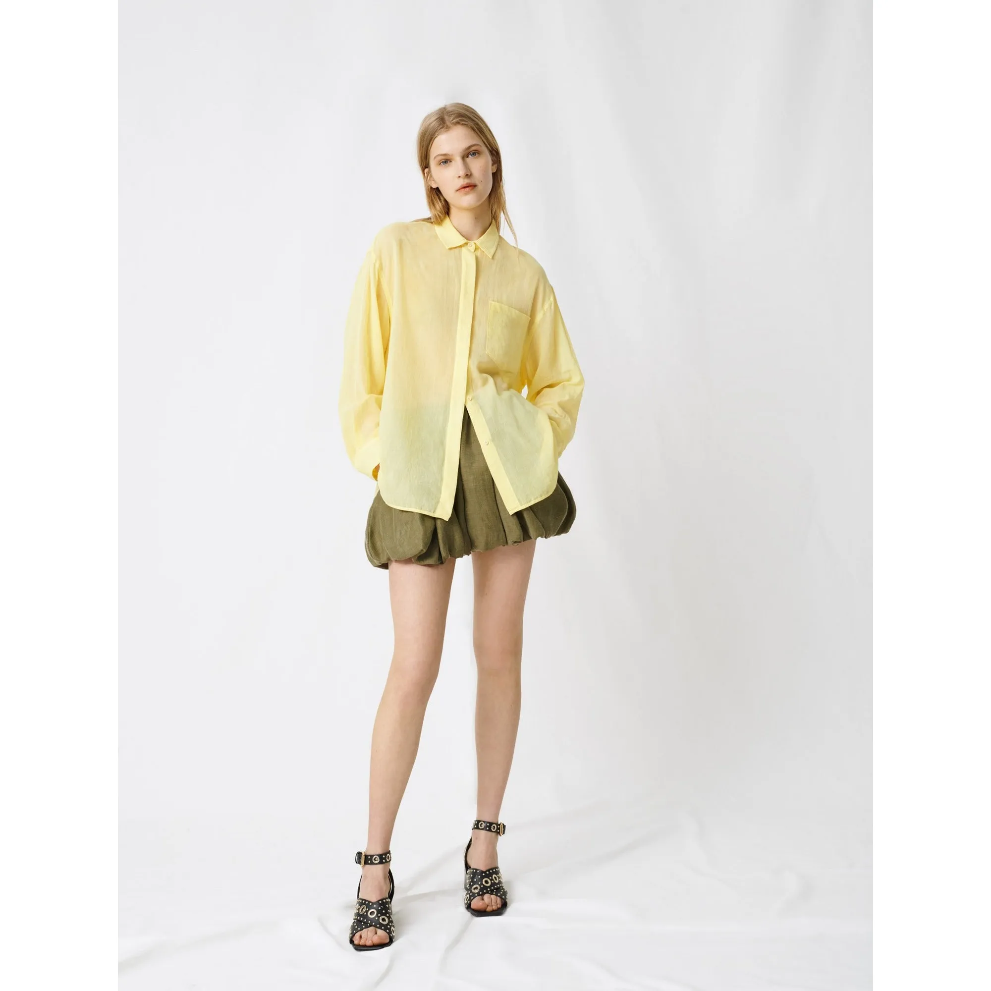 Cazelle Shirt - Pale Yellow
