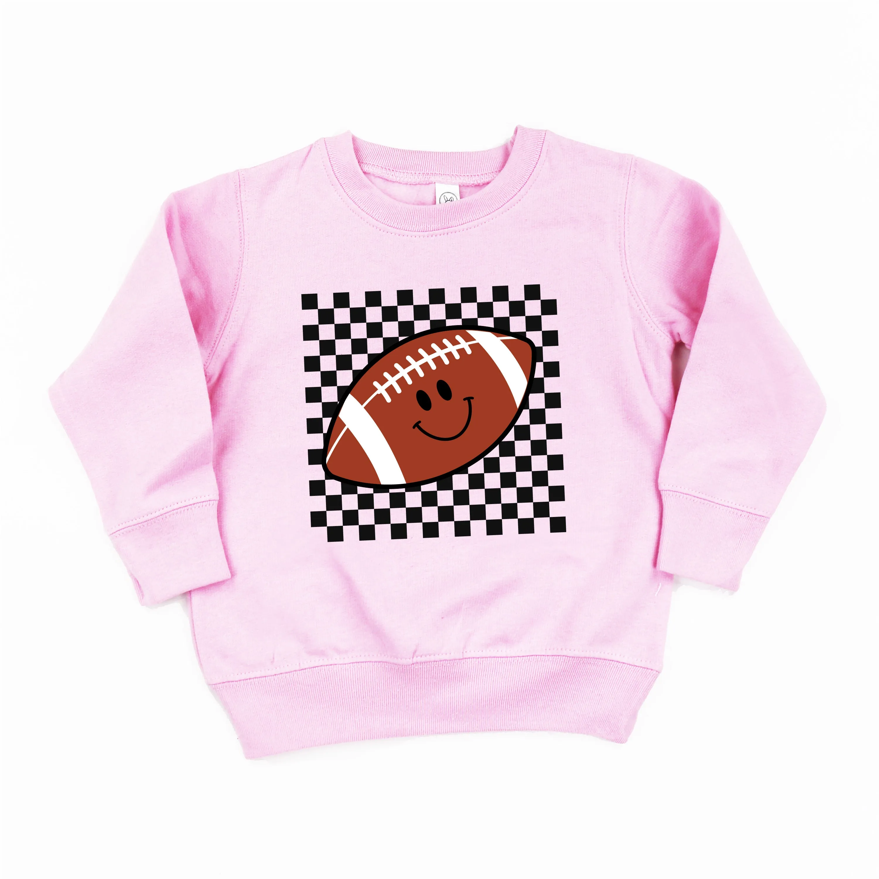 Checkers Smiley - Football - Child Sweater