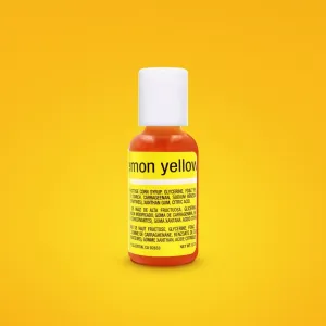 Chefmaster Gel Lemon Yellow 0.70oz