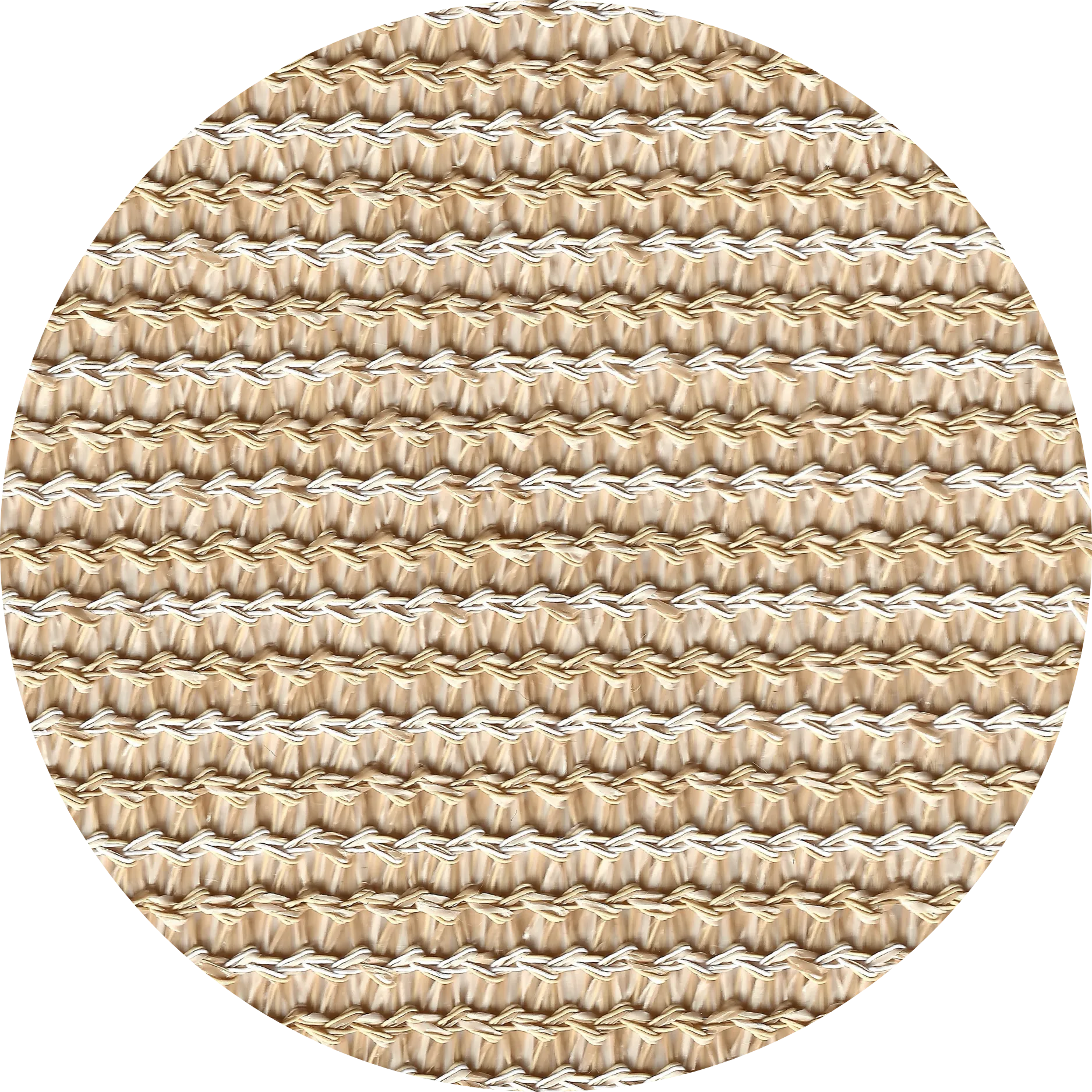 Coussin coquillage - Raphia ou Blanc ou Bleu - Extérieur