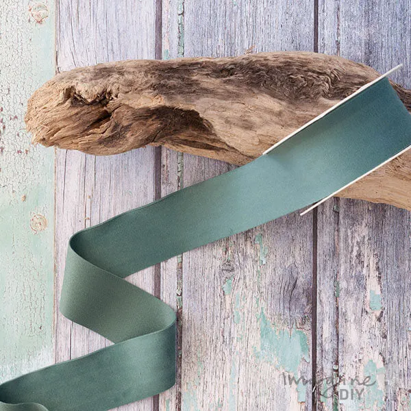 Deluxe Sage Green Velvet Ribbon