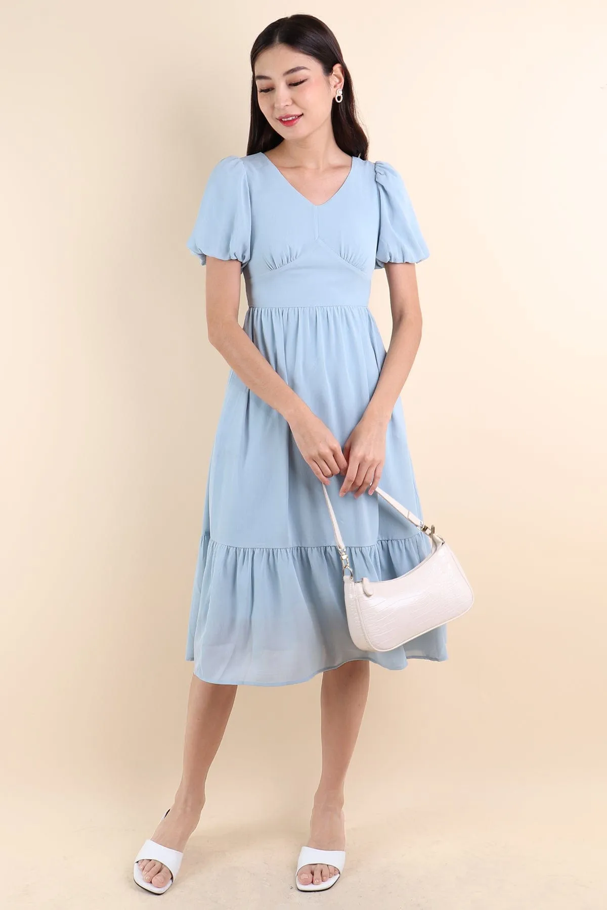 DIANA MIDI DRESS IN SKY