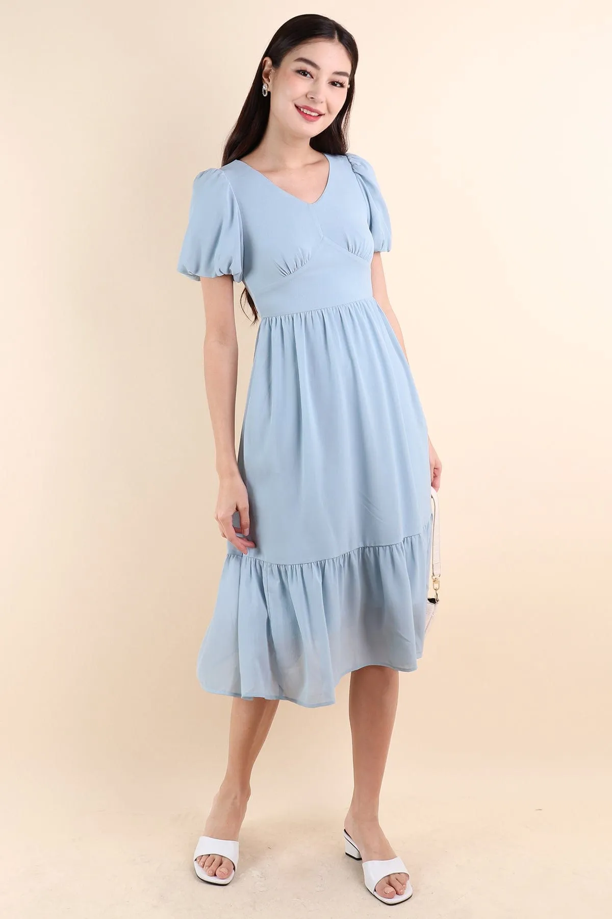 DIANA MIDI DRESS IN SKY