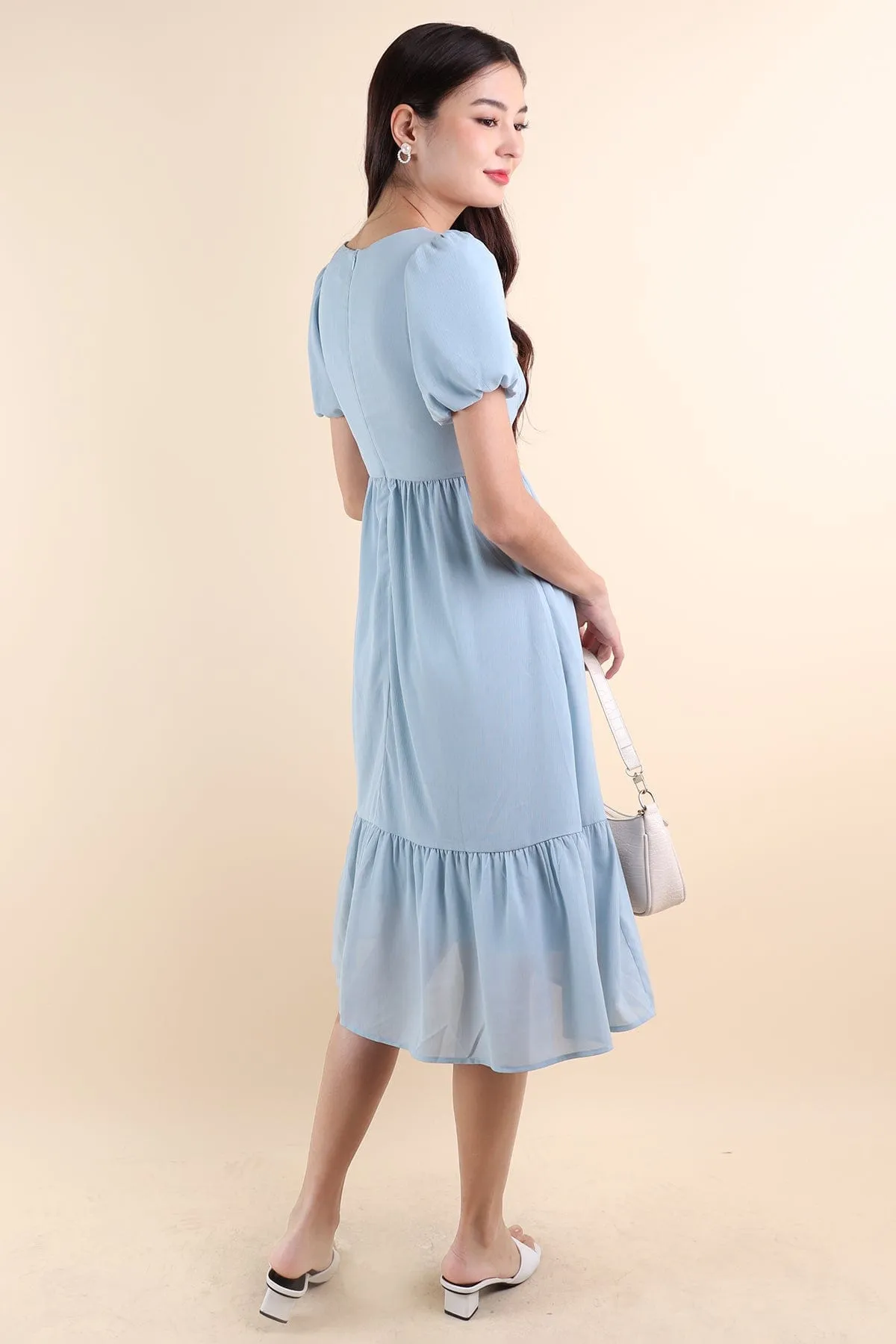 DIANA MIDI DRESS IN SKY