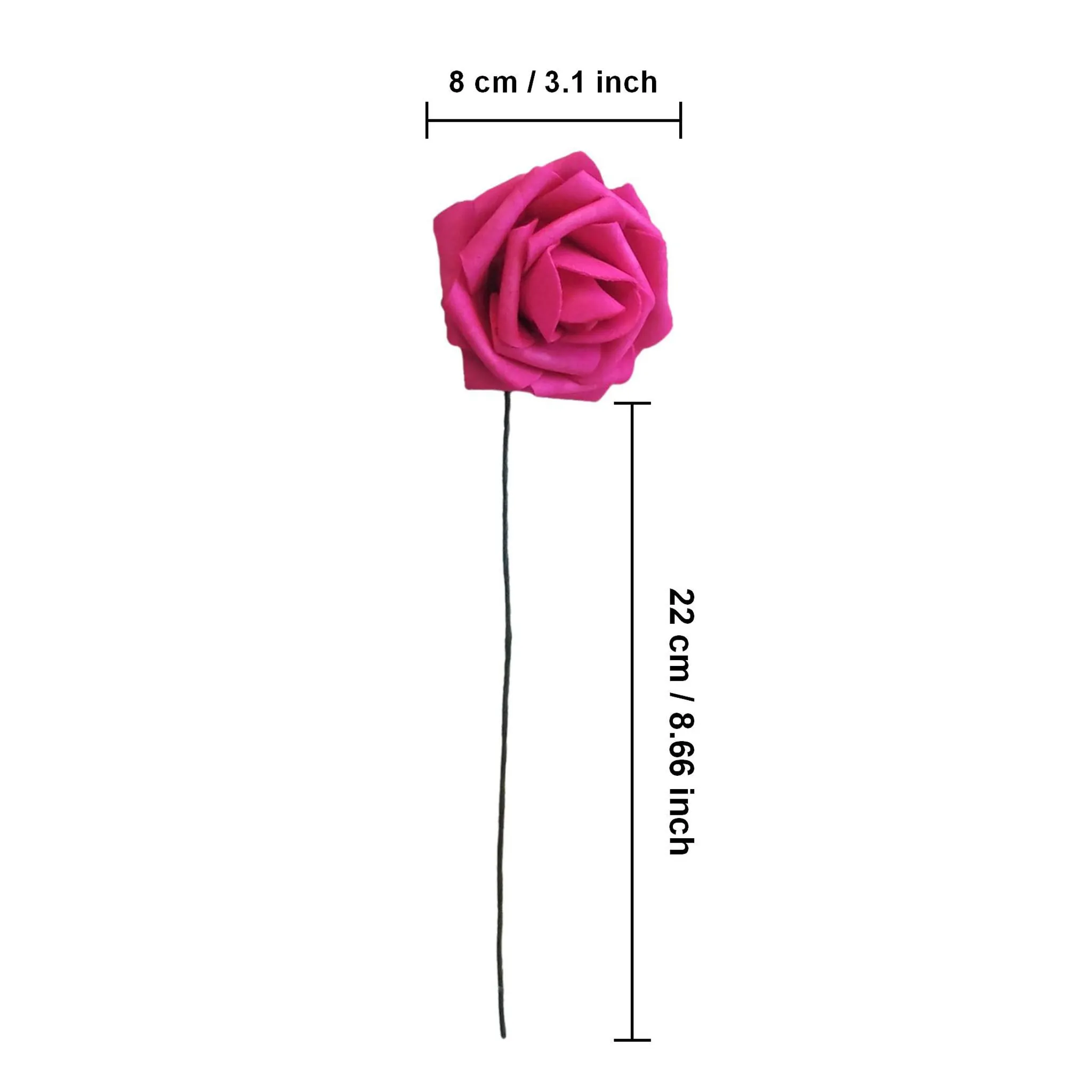 Hot Pink Wedding Flowers Bulk Roses for Flower Balls