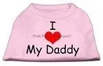 I Love My Daddy Screen Print Shirt - Many Colors