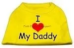 I Love My Daddy Screen Print Shirt - Many Colors