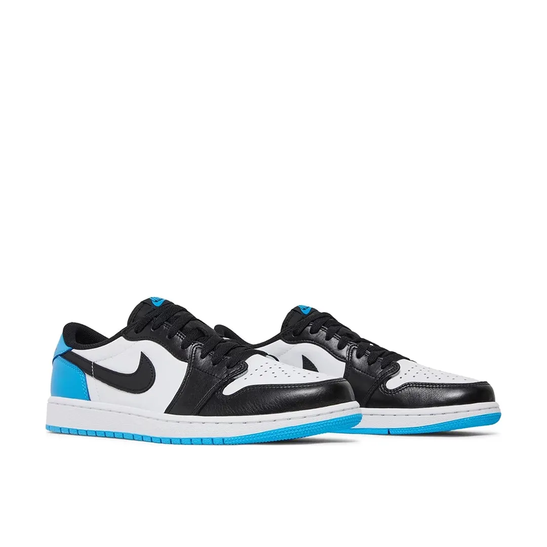 Jordan 1 Retro Low OG Black Dark Powder Blue