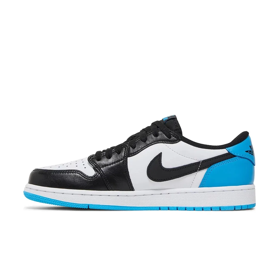 Jordan 1 Retro Low OG Black Dark Powder Blue