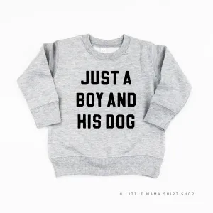 Just a Boy and His Dog - Child Sweater