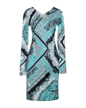 Just Cavalli Women Knee-length dress Light green 4 UK