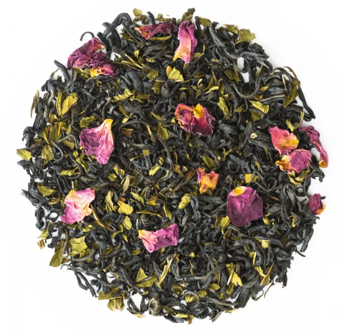 JusTea Loose Leaf Purple Tea Tin - Purple Mint