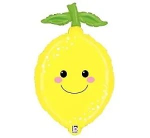 Lemon Foil Balloon