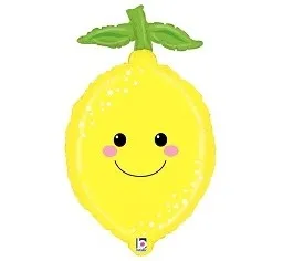 Lemon Foil Balloon