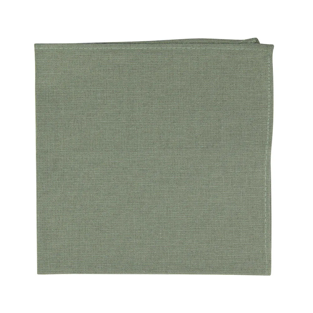 Light Sage Pocket Square