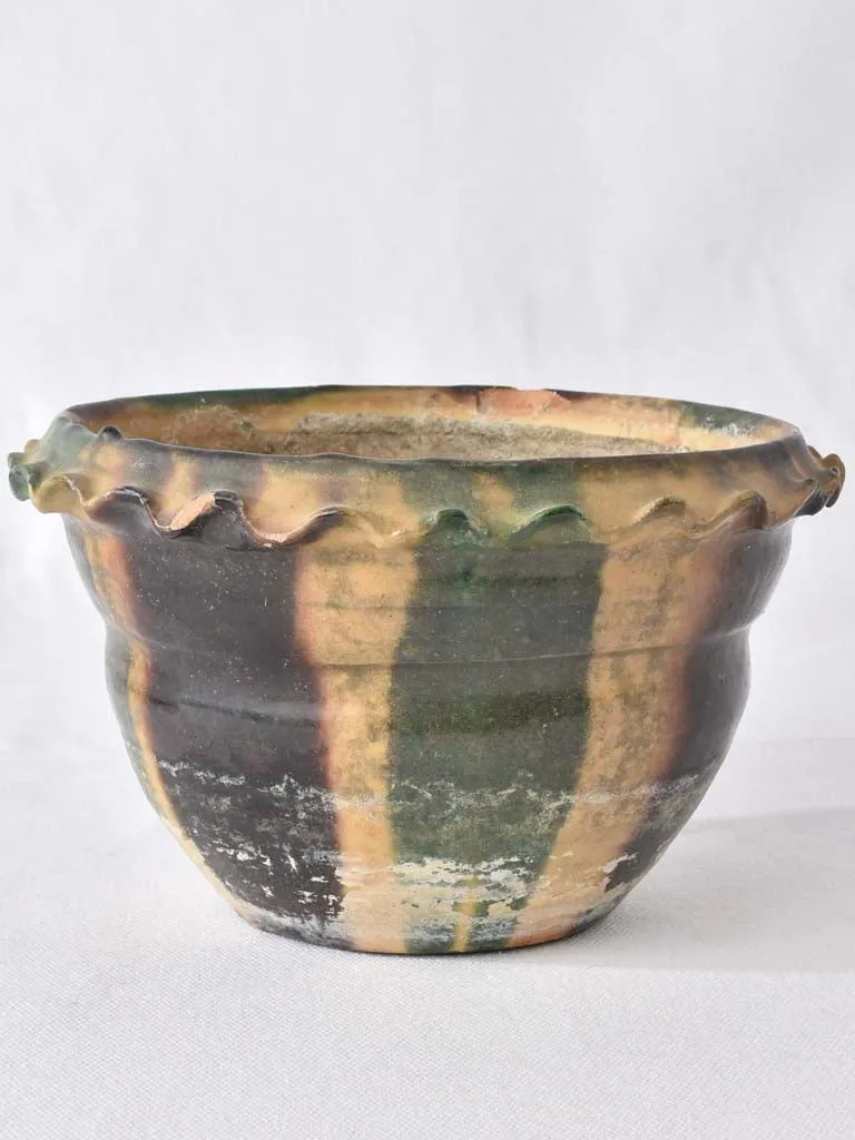 Little antique flower pot - Anduze 4¾"
