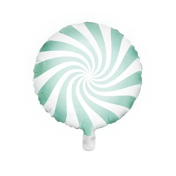 Mint Candy Swirl Balloon