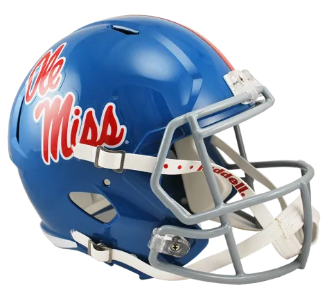 MISSISSIPPI POWDER BLUE SPEED REPLICA HELMET