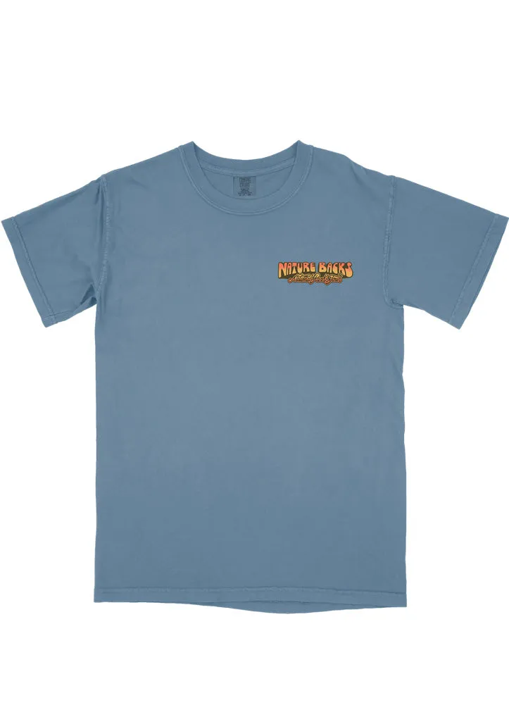National Parks Tour Tee in Fog by Nature Backs
