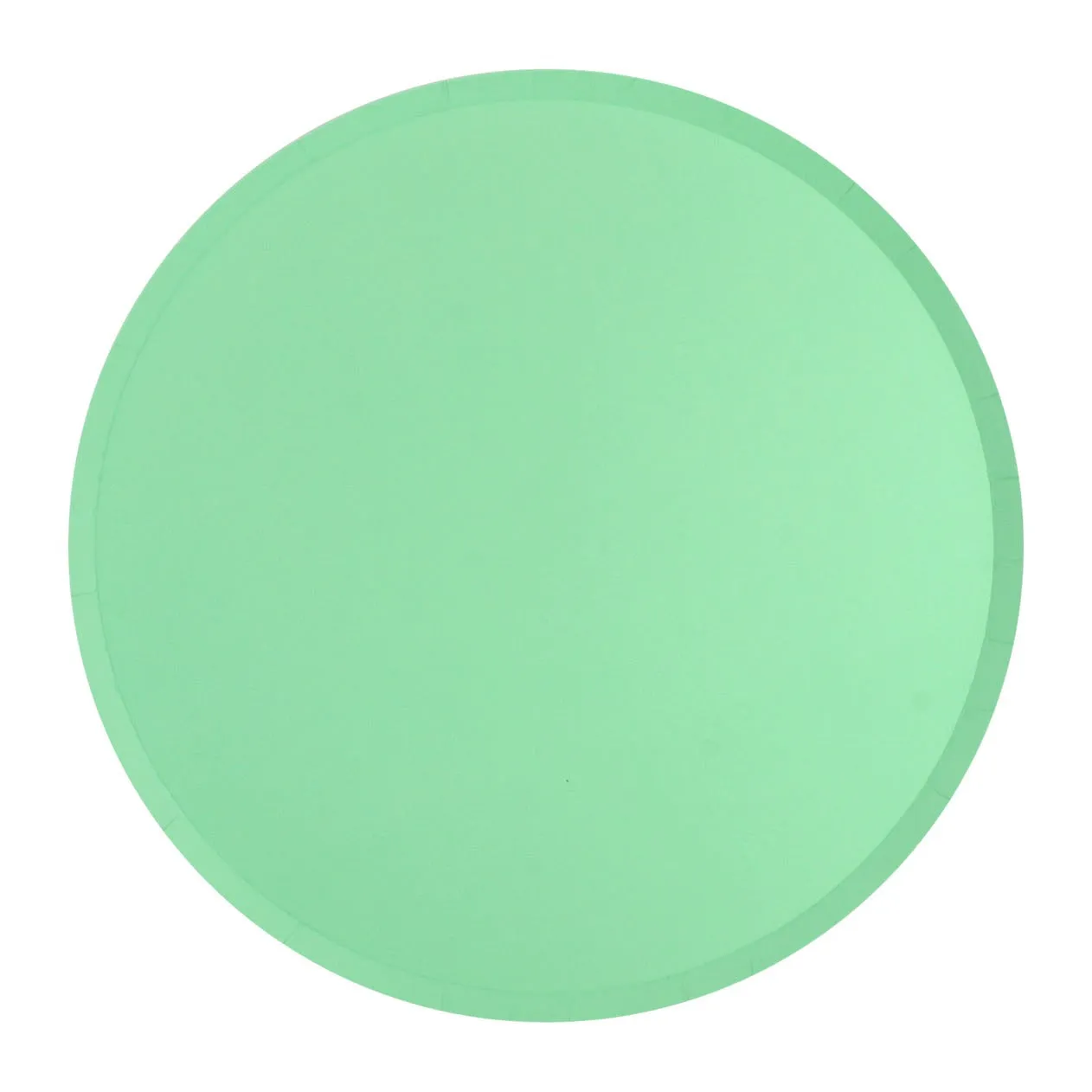 Neon Mint Plates - Lunch 12 Pkt