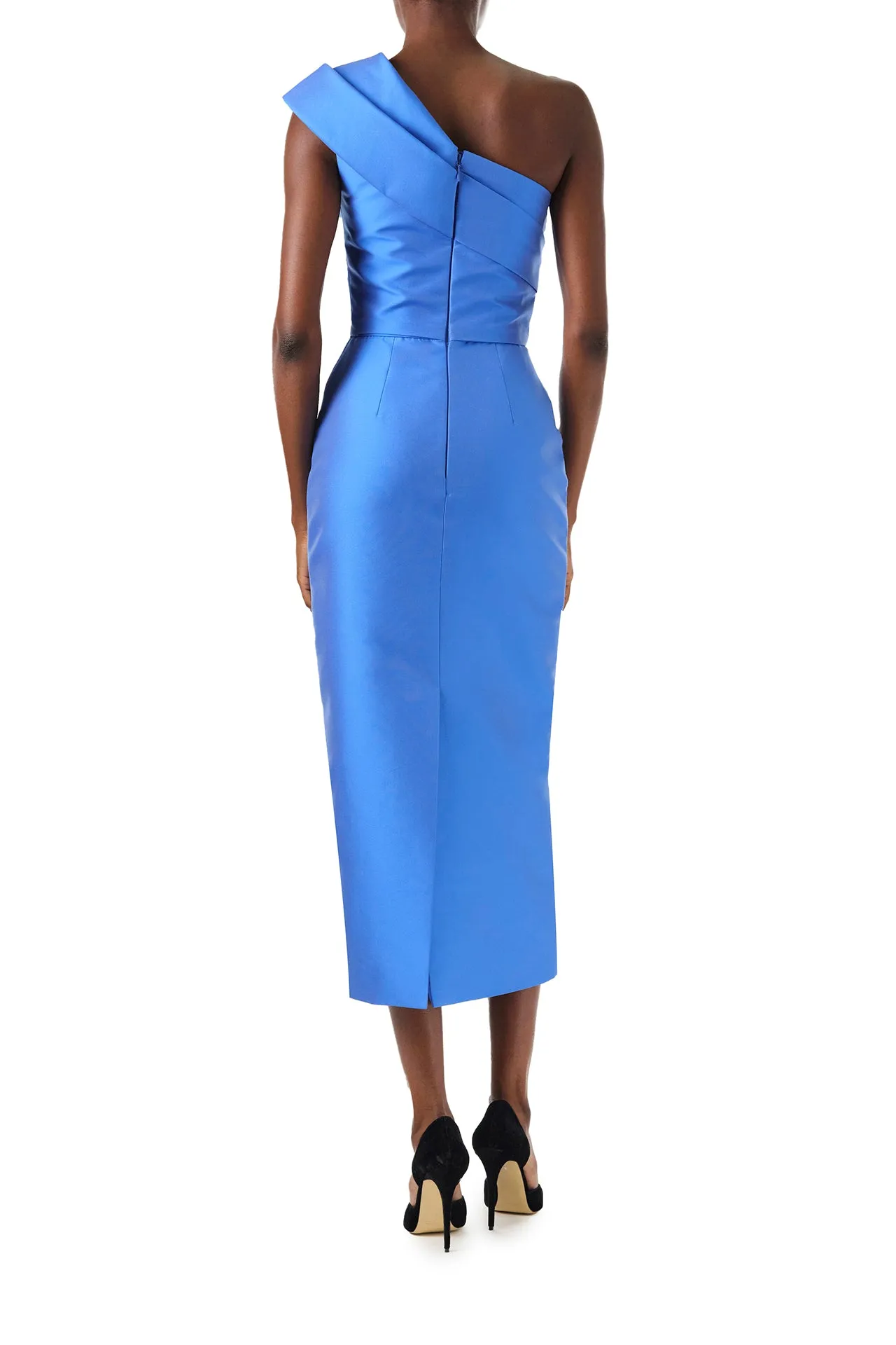 One Shoulder Column Dress