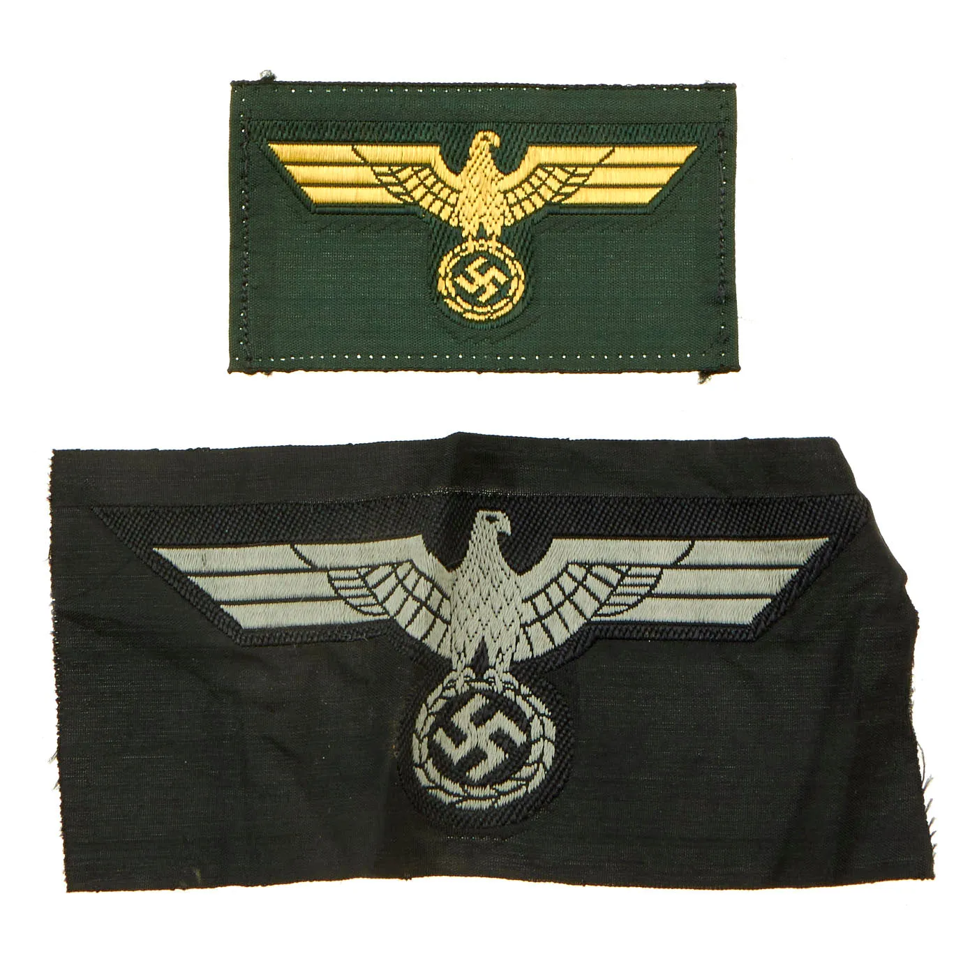 Original German WWI & WWII Medal and Insignia Lot Featuring 1914 EK2  - 10 Items