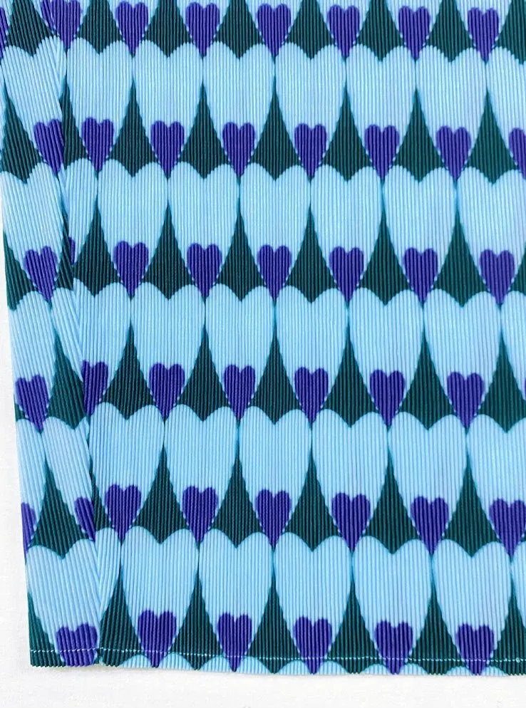 Pre Order:  Spring Hearts Pleated Dress