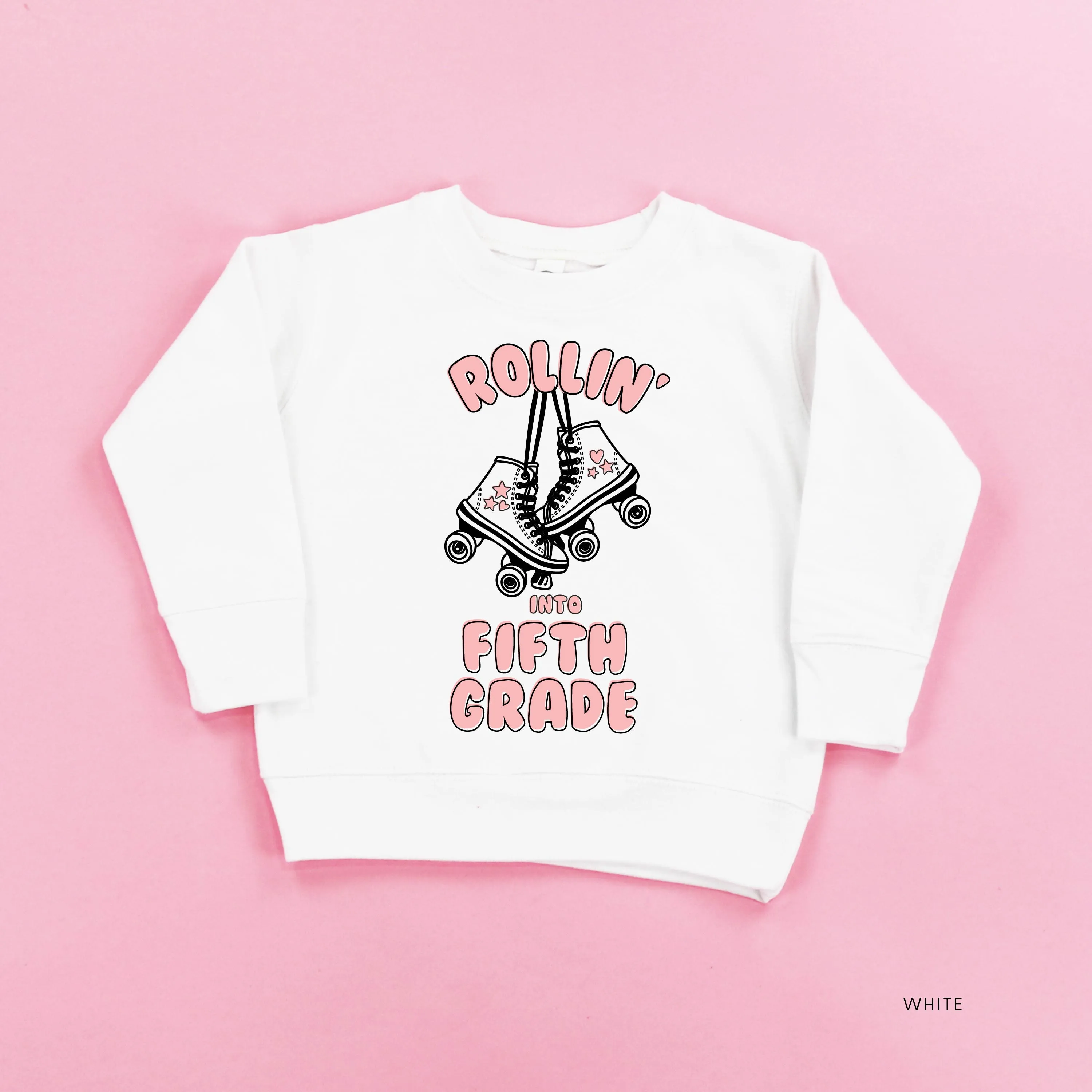Rollerskates - Rollin' into Fifth Grade - Child Sweater