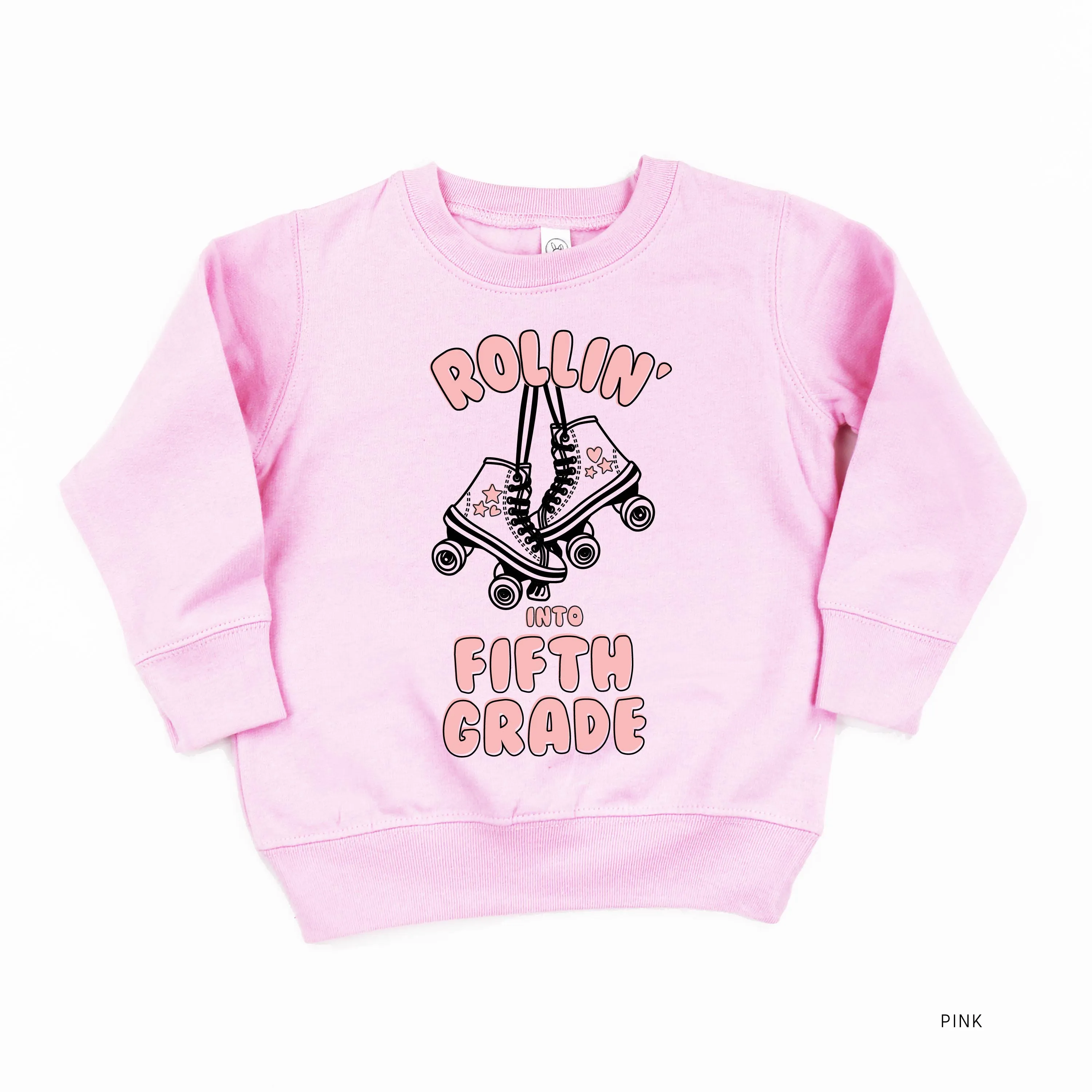 Rollerskates - Rollin' into Fifth Grade - Child Sweater