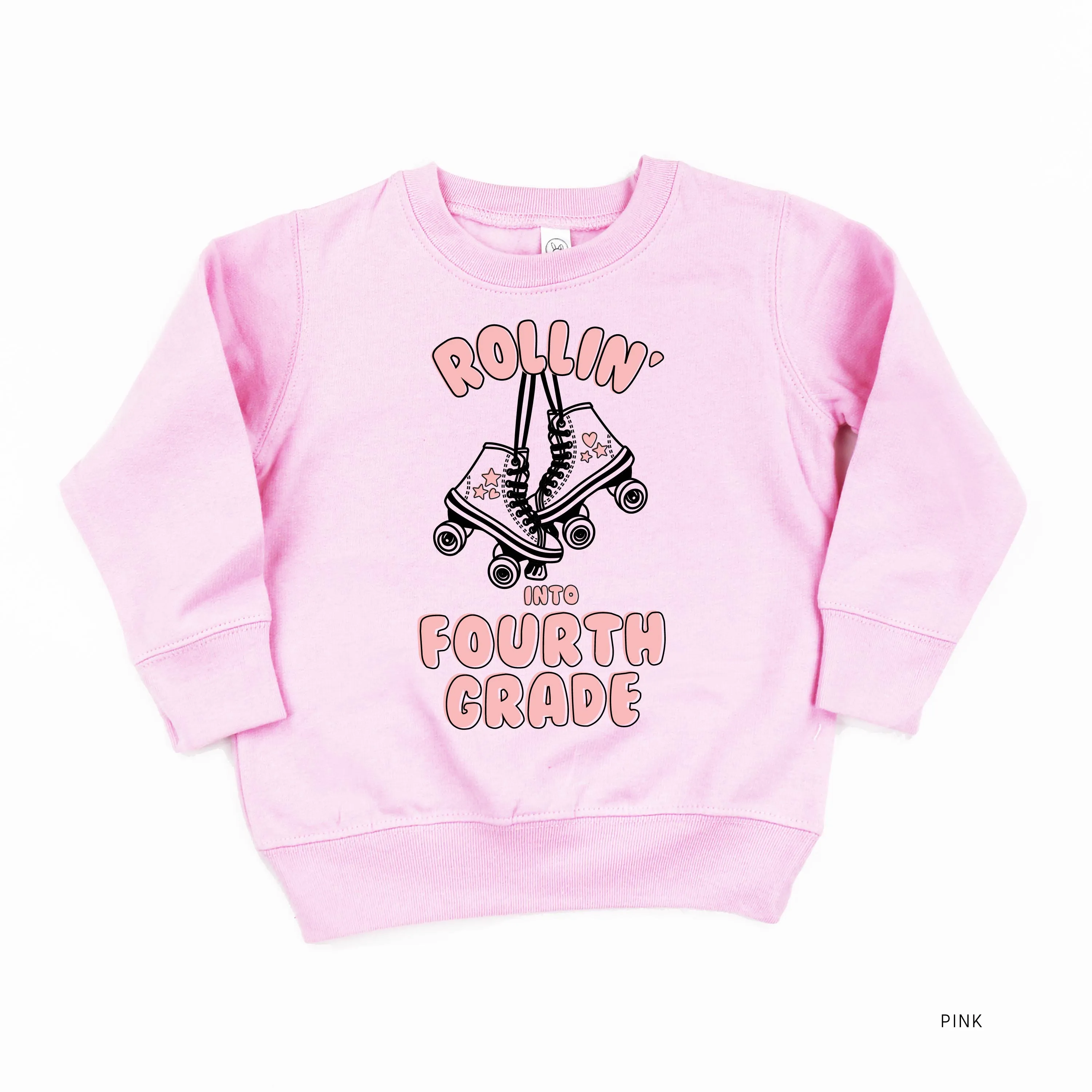 Rollerskates - Rollin' into Fourth Grade - Child Sweater