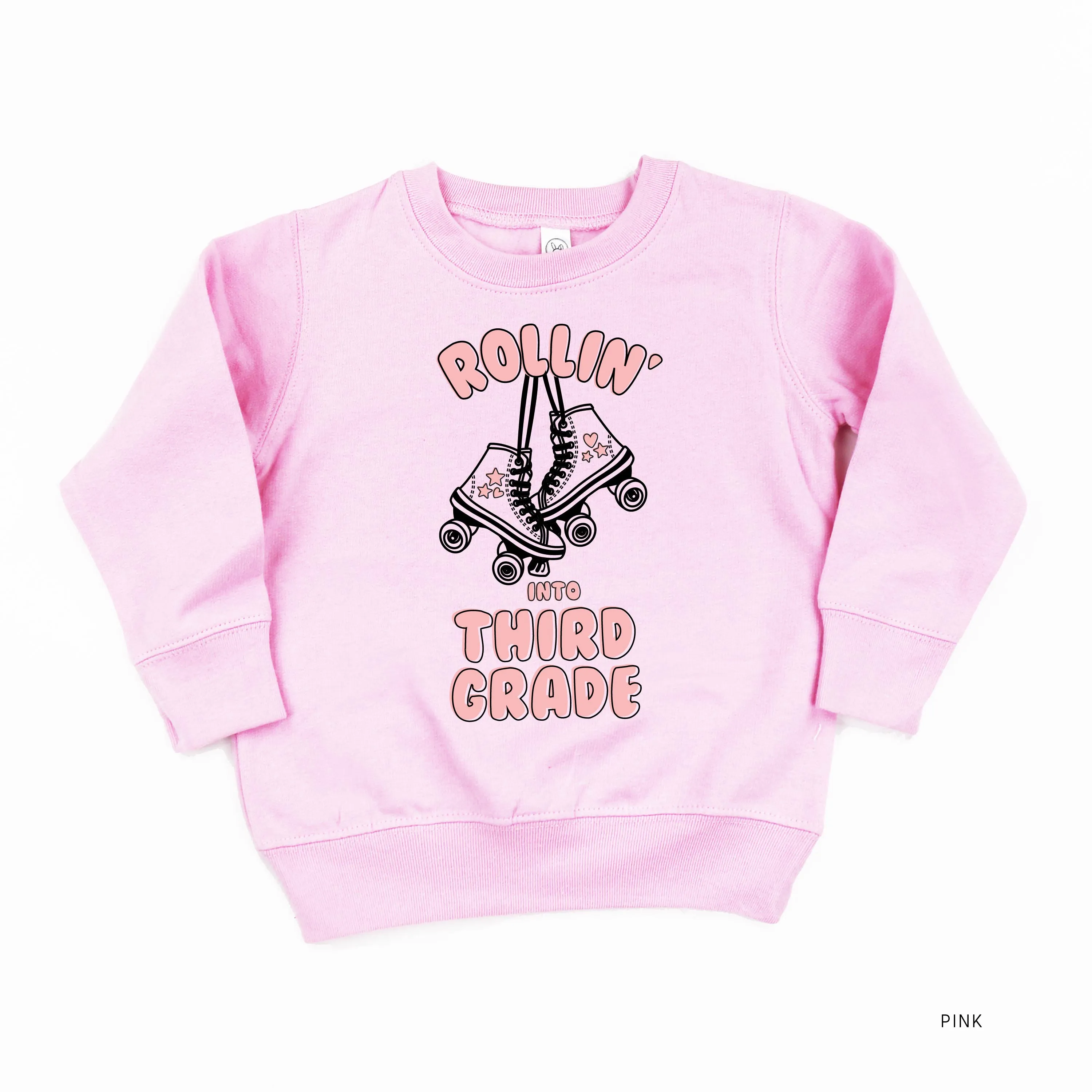 Rollerskates - Rollin' into Third Grade - Child Sweater