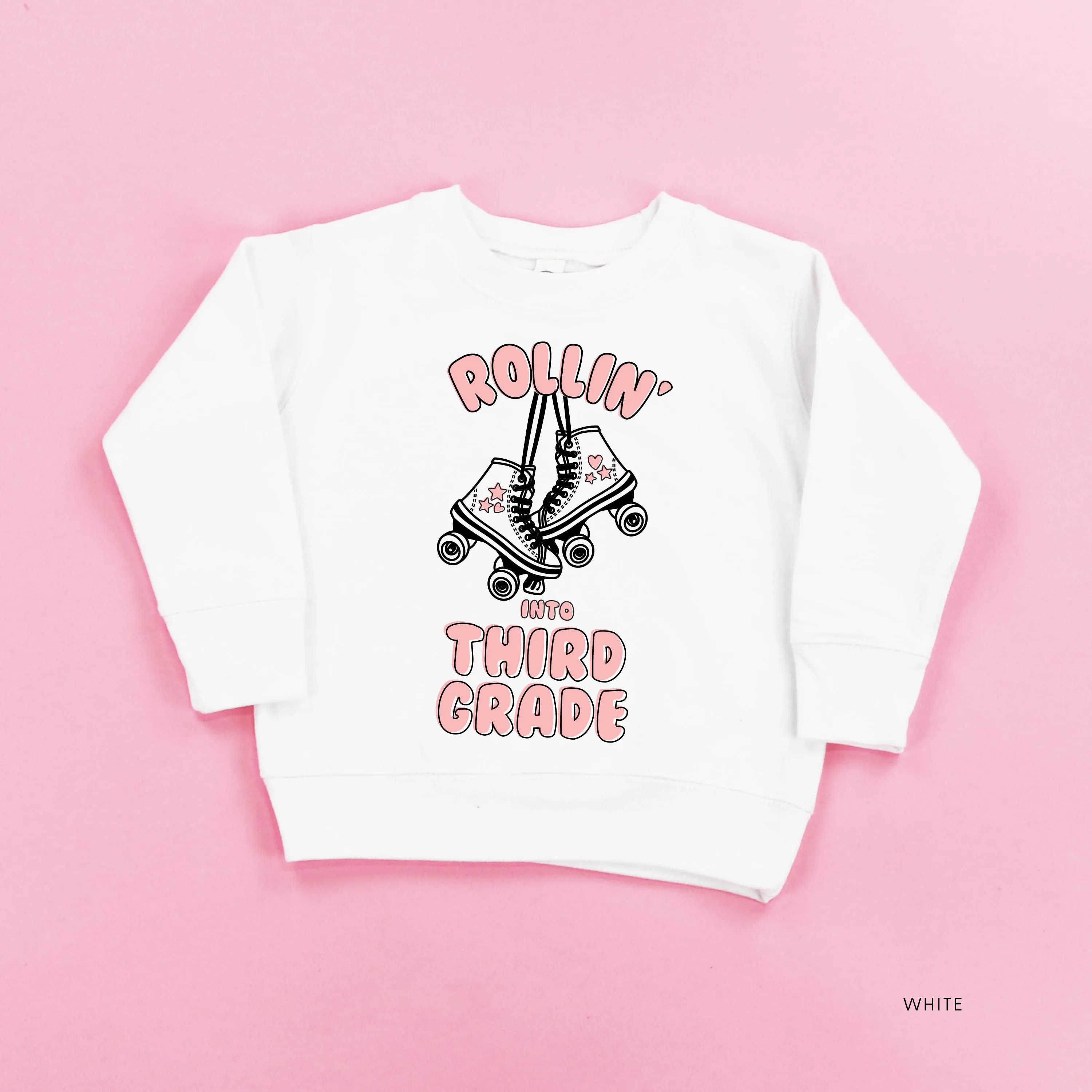 Rollerskates - Rollin' into Third Grade - Child Sweater