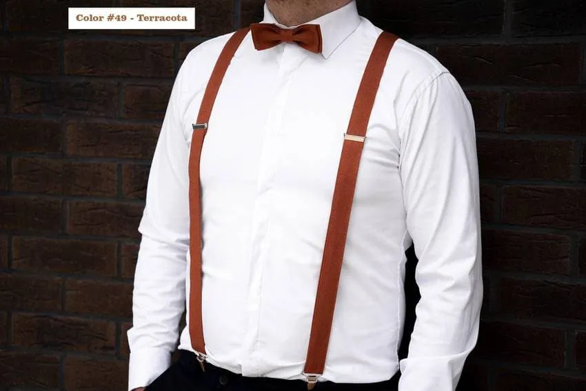 Sage Green Linen Bow Tie for Groom - Dapper Elegance