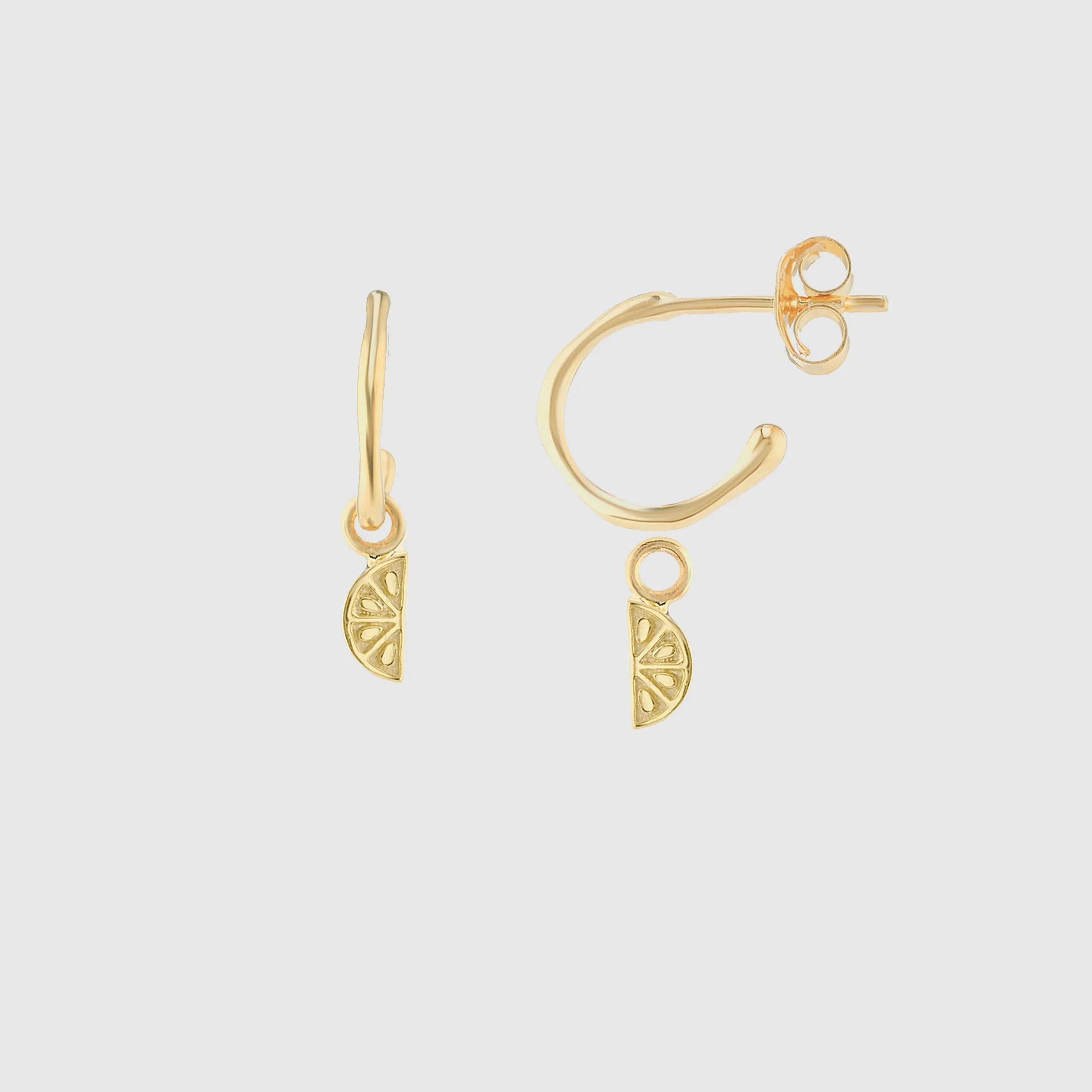Salina Hampton Gold Lemon Interchangeable Drops