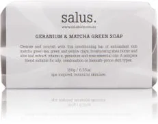 Salus Geranium & Matcha Green Soap