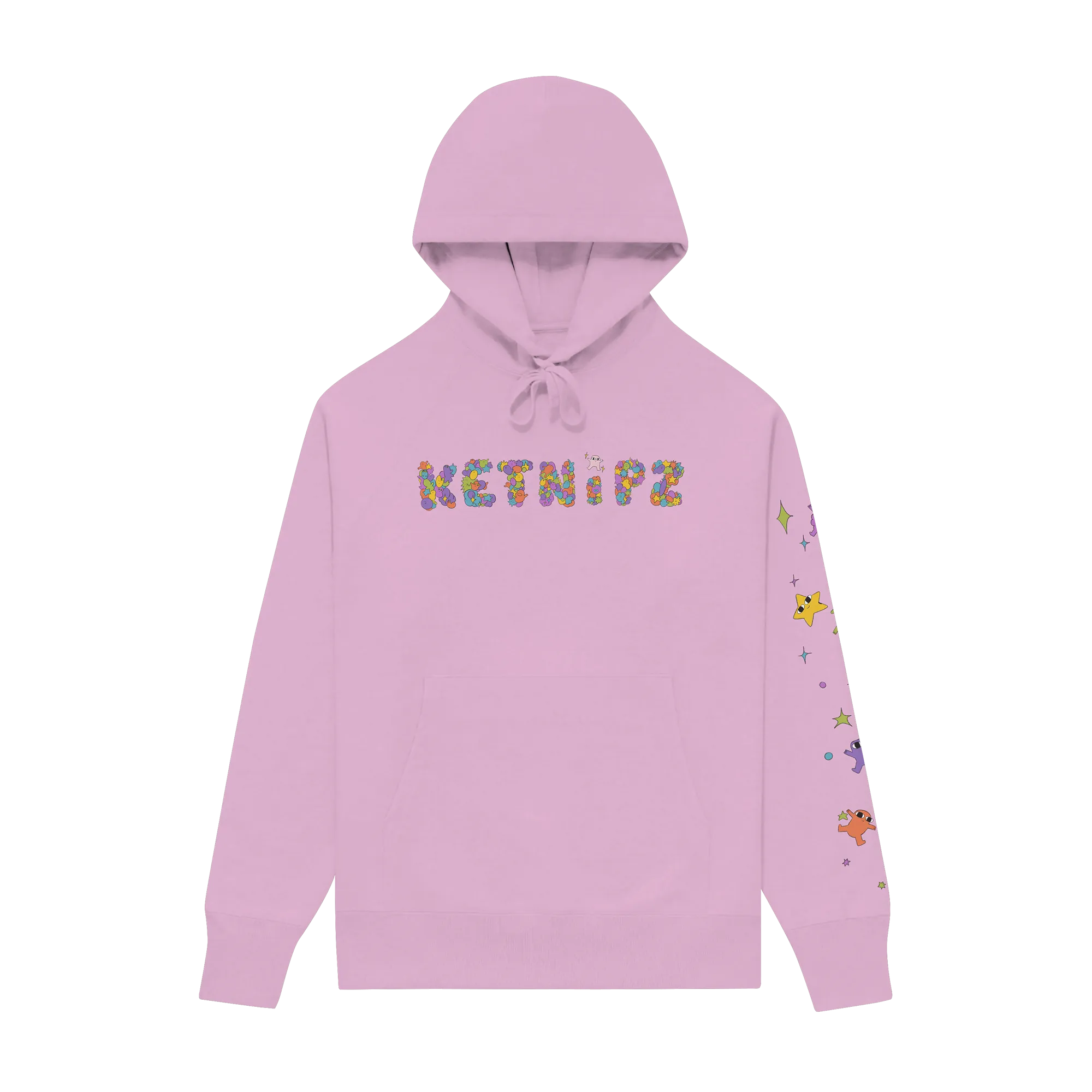 Shapes Pink Hoodie