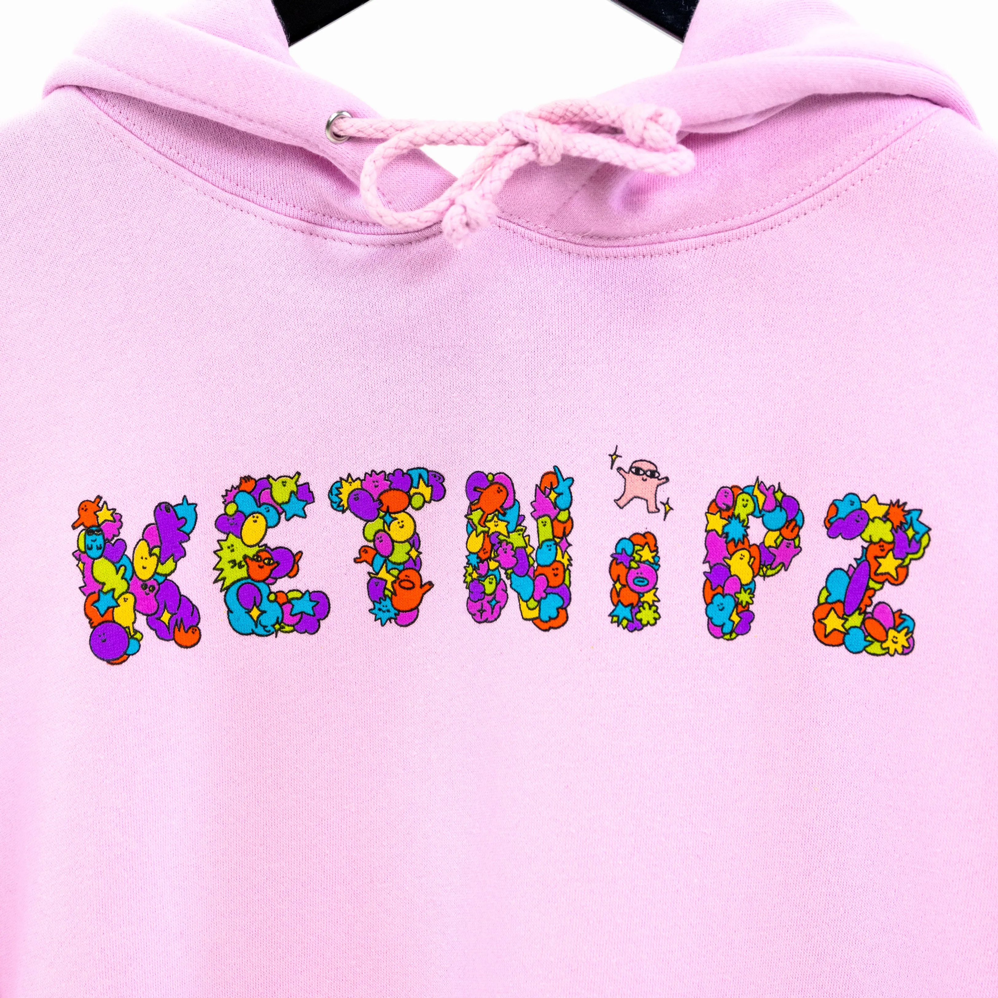 Shapes Pink Hoodie