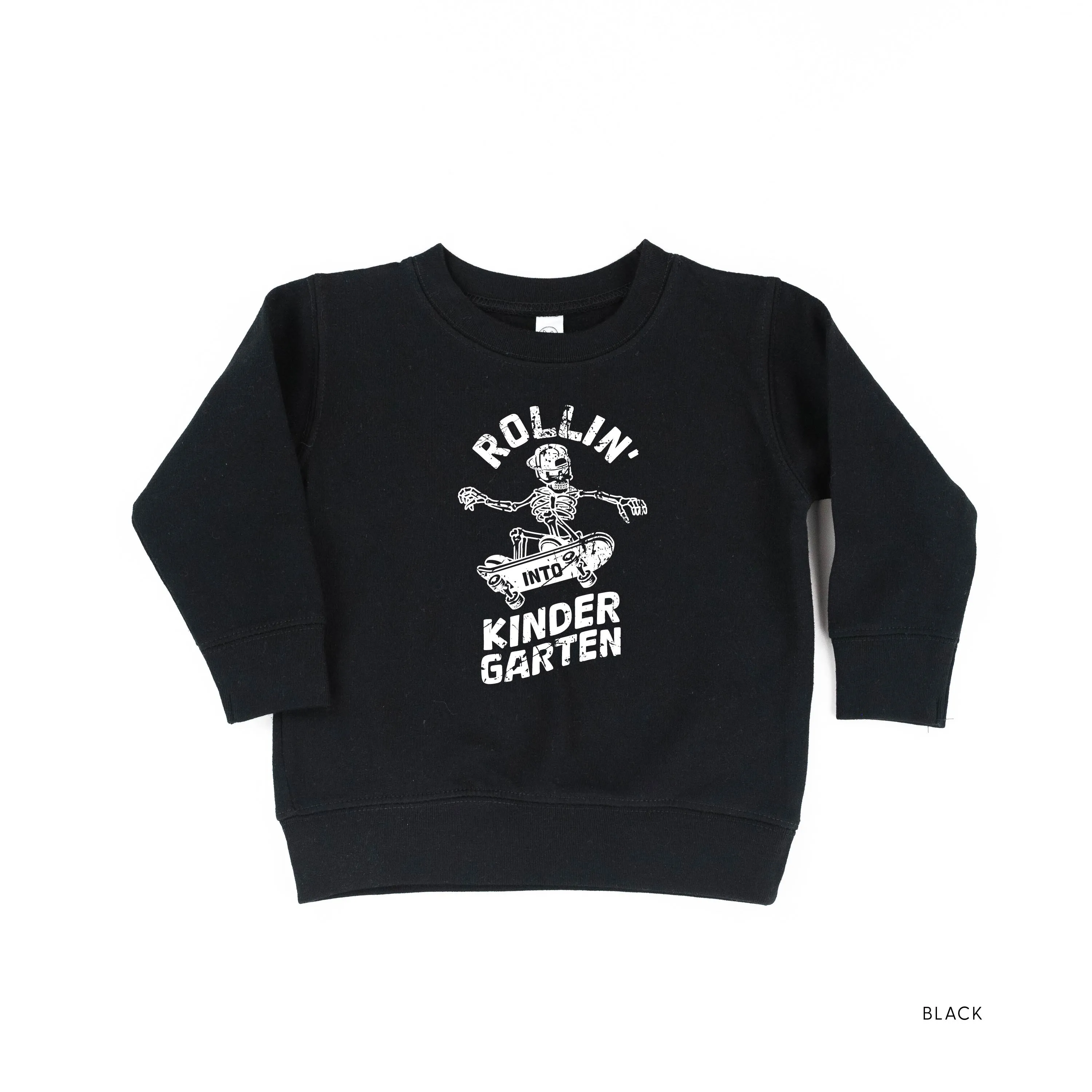 Skateboarding Skelly - Rollin' into Kindergarten - Child Sweater