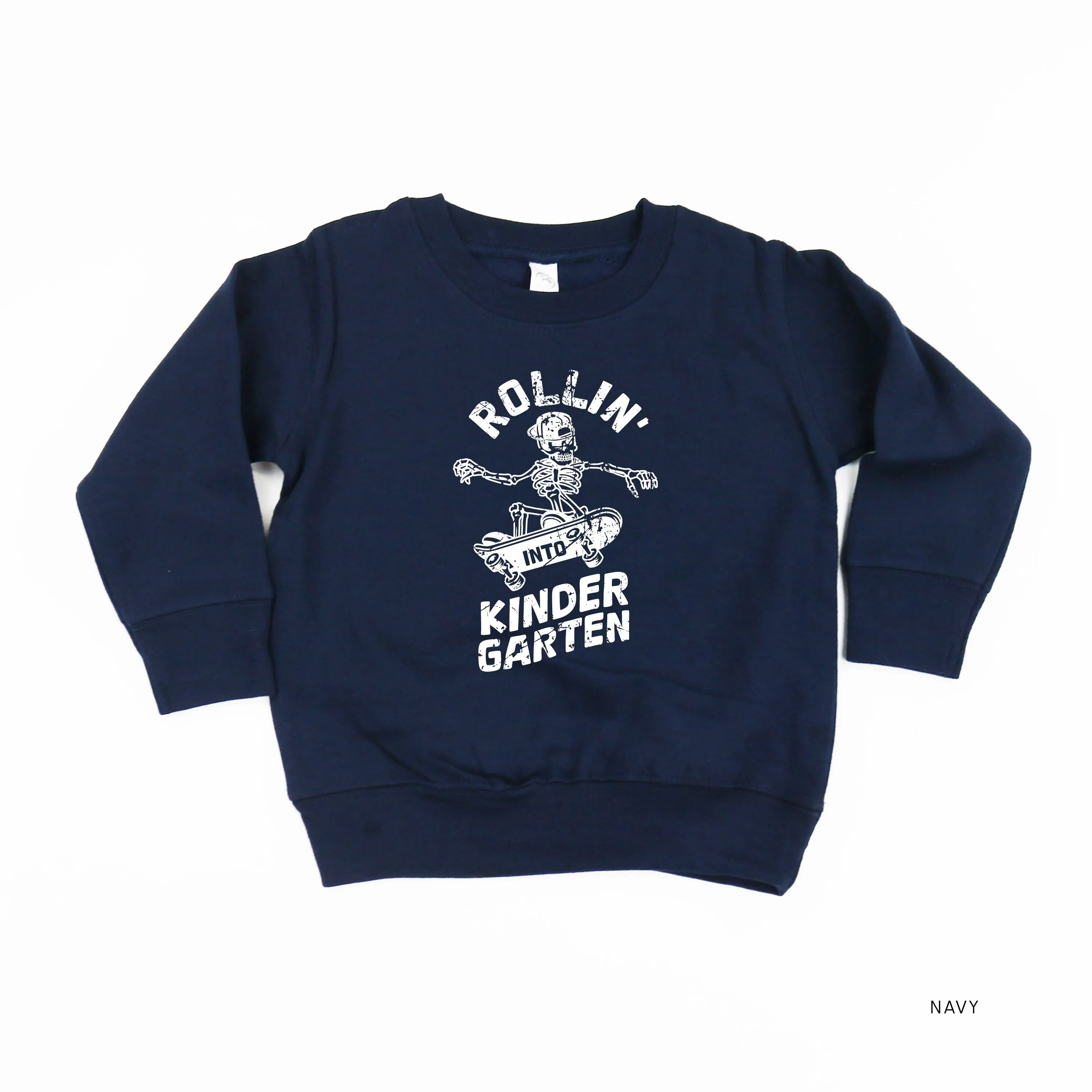 Skateboarding Skelly - Rollin' into Kindergarten - Child Sweater