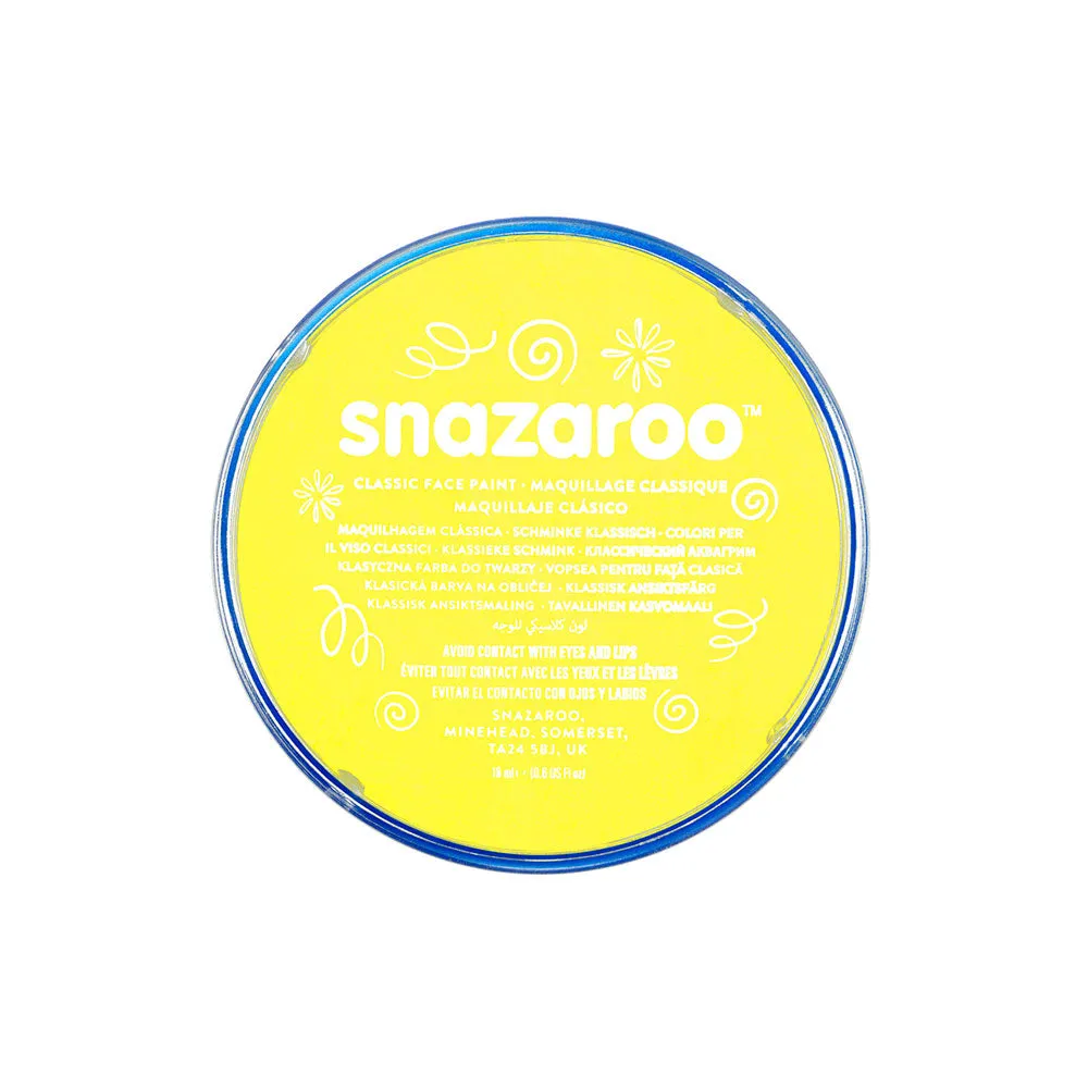 Snazaroo Face And Body Paint Pale Yellow