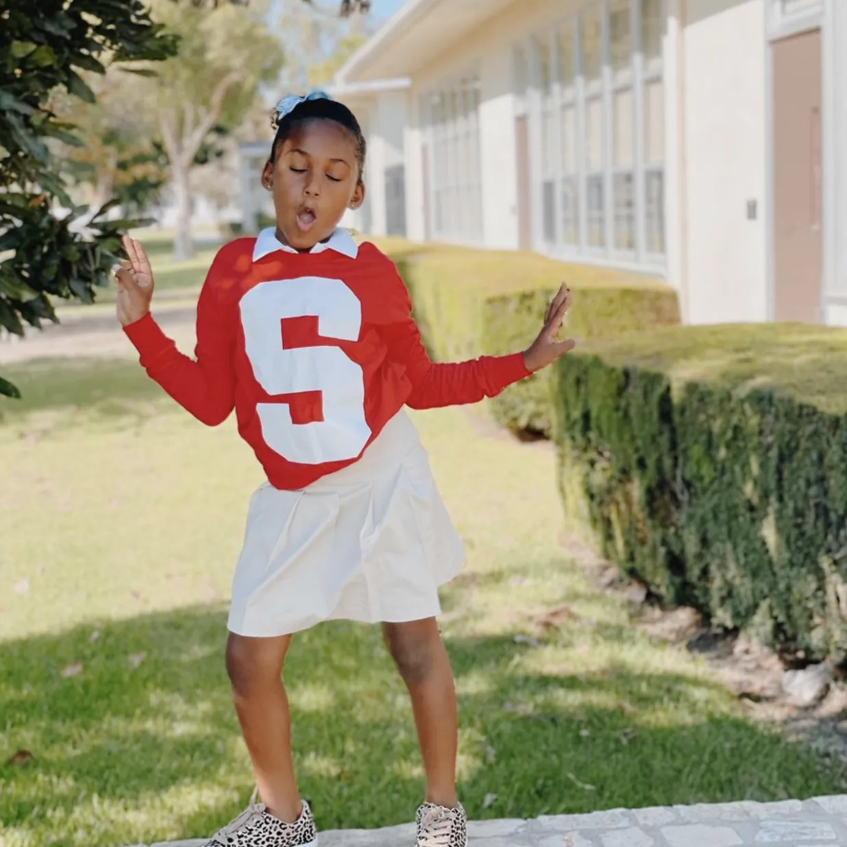 VARSITY INITIALS - Child Sweater