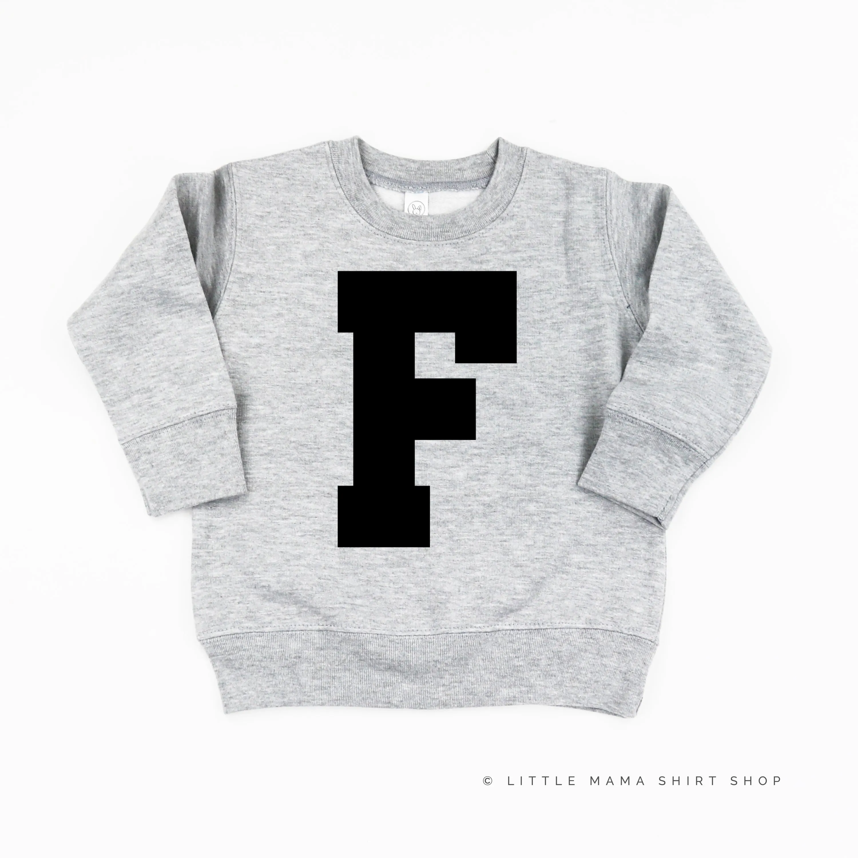 VARSITY INITIALS - Child Sweater